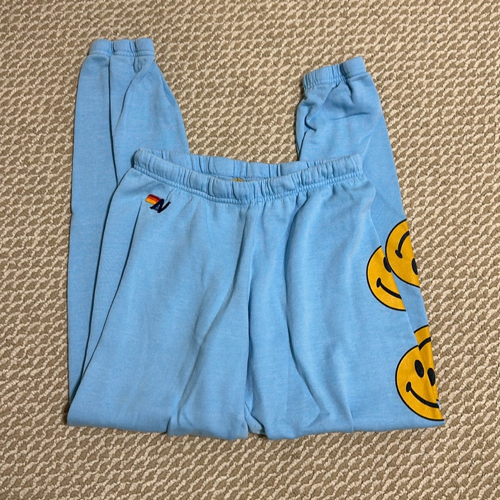 😀😀AVIATOR NATION Smiley 2 Sweatpants/Medium 😀😀